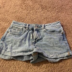 Pacsun Denim Blue Women's Casual Shorts